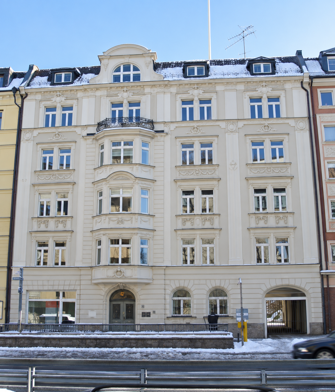 Bürohaus der Projective Expert Group in der Lindwurmstraße